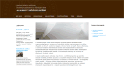 Desktop Screenshot of ami.nyme.hu